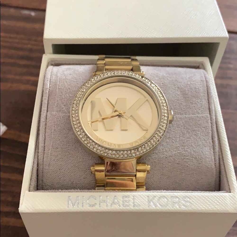 Micheal Kors gold watch